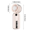 thumbnail image 3 of Apmemiss Clearance Handheld Small Fan Portable Foldable Portable USB Mini Coolings Fan Silent High Wind Power Ice Pack Handheld, 3 of 6