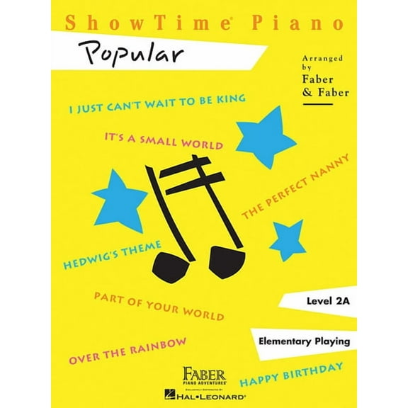 Showtime Piano Showtime Piano Popular - Level 2a, (Paperback)