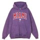 thumbnail image 4 of Sudadera con capucha para hombre, estilo retro desgastado, con lavado desgastado, de Miami, una ciudad de Estados Unidos, otoño, ropa holgada de gran tamaño, 100 % algodón, 4 of 4