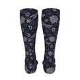 thumbnail image 6 of Naloa Wildflowers And Dragonflies High Stockings Women Thigh High Stockings Over Knee Long Stockings-One Size, 6 of 8