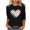 Z8 Black, variant on Maplenight Valentine's Day 3/4 Sleeve Shirts for Women Loose Casual Crewneck Cute Tops Funny Graphic Tees Blouse