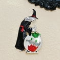 thumbnail image 6 of Spooky witch stirring cauldron brooch, 6 of 7