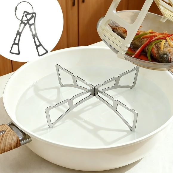 Utensilios de cocina, accesorios de cocina, vaporera portátil desmontable de acero inoxidable para exteriores, camping y cocina doméstica.