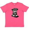 thumbnail image 3 of Inktastic Schnauzer Pup Youth T-Shirt, 3 of 5