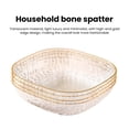 thumbnail image 2 of vnanda Fruit Plate with Stylish Design Stylish Functional Translucent Plate for Home Decor Organization Plate with Heightened Thick Bottom Support, 2 of 7