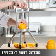 VEVOR 8-Section Commercial Easy Wedger Stainless Steel Blade Fruit Lime Slicer, Lemon Cutter 8 Wedges for Bar Restaurant