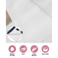thumbnail image 6 of Navy Blue Grey Striped Kitchen Dish Towels for Drying Dishes Set of 2, Farmhouse Stripes Minimalist Waffle Weave Microfiber Hand Tea Bathroom Towels Quick Dry & Absorbent Towel 12x12, 6 of 7