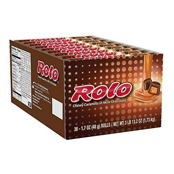 Rolo Caramels in Chocolate,1.7 oz. rolls (36 ct.)
