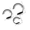 thumbnail image 2 of PAMINGONO Earring Organizer Stand 1Set Earring Rack Holder Creative Design Metal Jewelry Hanger 9.5X7.5X2.4In, 2 of 8