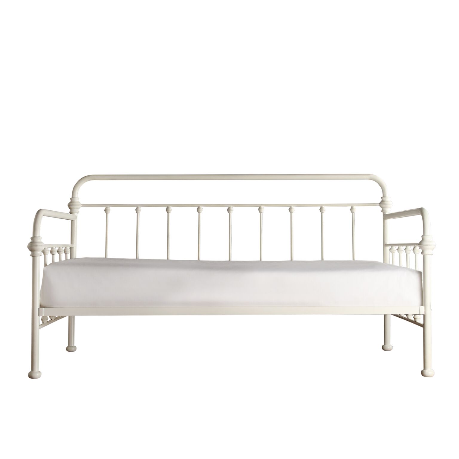 Weston Home Nottingham Metal Twin Daybed, Antique White - image 4 of 7