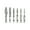 Silver, variant on 1/4Inch Hexagonal Shank Spirals Tap Drill Bit For Drilling Threading Deburring