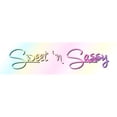 thumbnail image 7 of Sweet & Sassy Girls Pajama Set Super Soft Sleep Shirt and Pajama Pants Scrunchie 4 Piece, 7 of 7