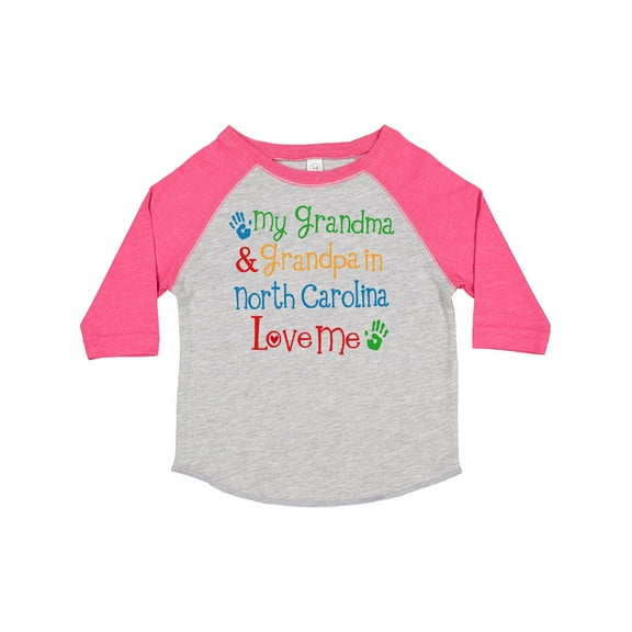 Inktastic North Carolina Grandma Loves Me Boys or Girls Toddler T-Shirt