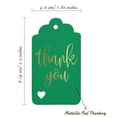 thumbnail image 5 of Inkdotpot Gold Foil Paper Hang Tags Thank You Bridal Shower-Baby Shower-Retirement-Wedding-Birthday Favor Tags 50 Pieces, 5 of 6