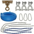 thumbnail image 4 of Swing Set Stuff Inc. Complete Tire Swing Kit with Light Duty Tire Swivel Yellow, 4 of 7