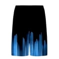thumbnail image 6 of BRGZLK Men's Swim Trunks with Liner Summer Trendy Hawaiian Casual Print Drawstring Quick Dry Beach Comfortable Swimsuit Shorts with Pockets G XL, 6 of 6