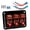 Red, variant on 3 Way Toggle Rocker Panel Switches with LED Indicates Light Waterproof for Automotive Marine & Industrial Applications
