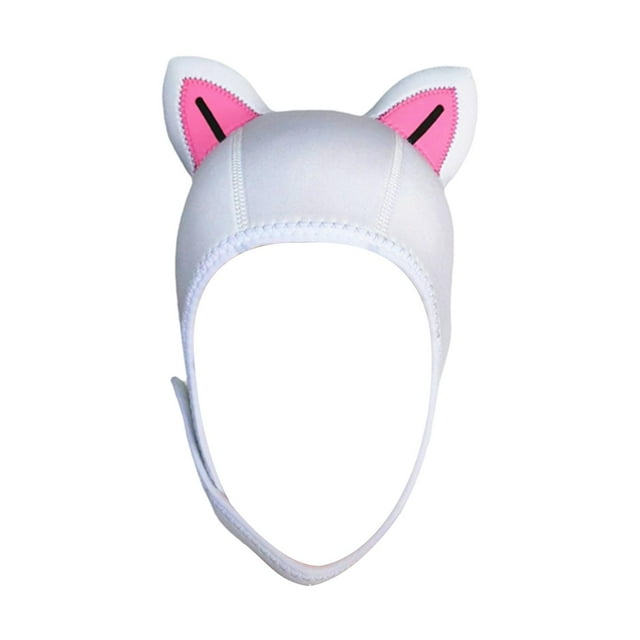 Capucha de surf térmica, capucha de buceo con , capucha de traje de neopreno de 3 mm, gorro de natación gorro de surf para niñas Rafting Línea DYNWAVEMX Capucha de traje de buceo