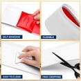 thumbnail image 3 of Moldura para zócalo Heonay, flexible, 10 cm, autoadhesiva, 3 of 6