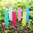 thumbnail image 3 of 100 Pcs 4 Inches Plant Labels Plastic Waterproof Plant Tags Nursery Garden Labels Pot Marker Garden Stake Tags(White), 3 of 8