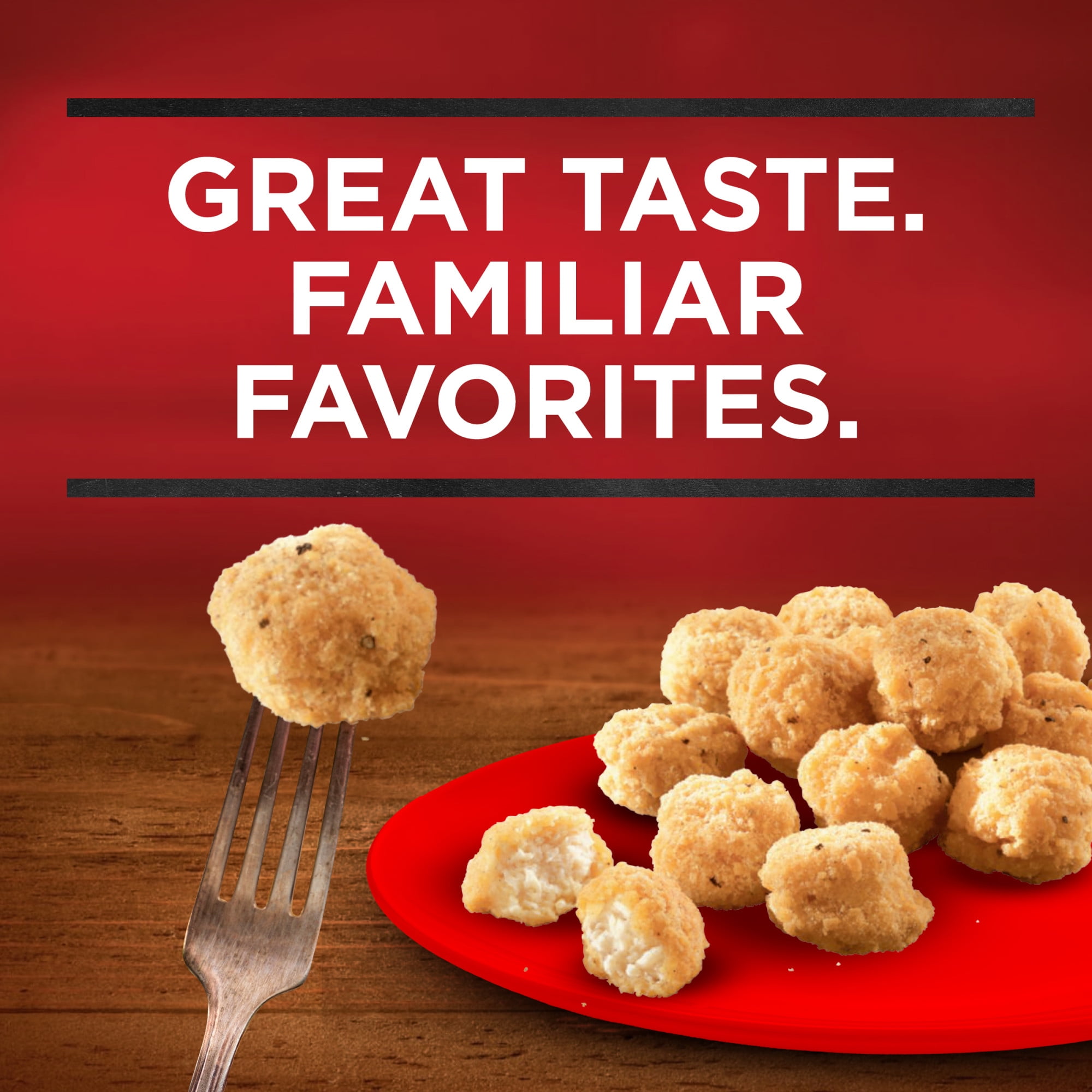 Banquet Popcorn Chicken, 9g Protein per Serving, Frozen Meal, 24 oz.