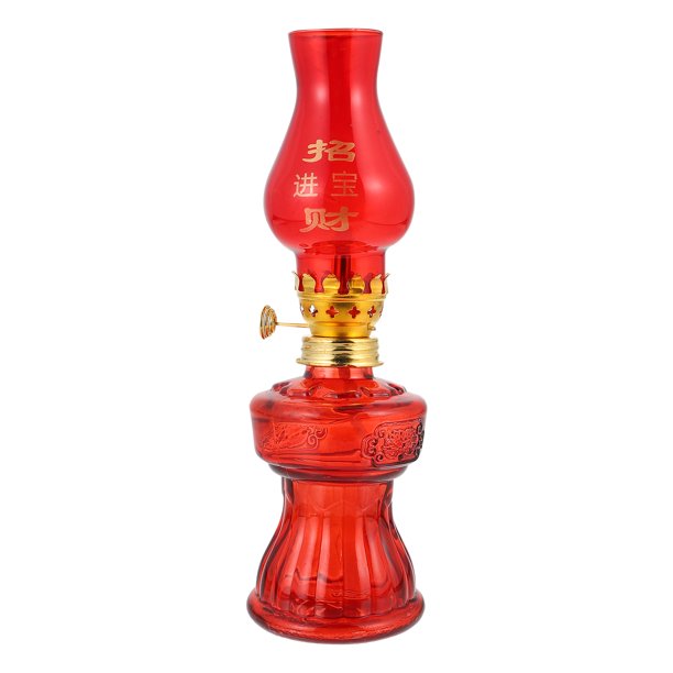 EeaseMX Lámpara de queroseno para bodas, estilo chino, color rojo, 1 unidad
