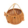 thumbnail image 3 of Cesta de picnic con forma de cerdo, cesta de flores tejida a mano, de almacenamiento para juguetes de mesa, para sala de estar, granja, camping,, 3 of 8