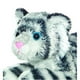 thumbnail image 2 of Peluche Aurora Mini Flopsie Tigre Blanco Gris 10 cm, 2 of 2