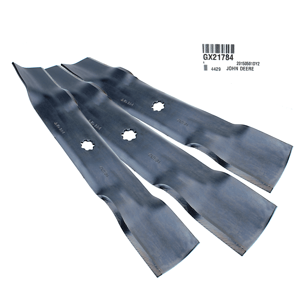 Kit Lame GX21784 GY20852 3 Lame Di Ricambio Per Tosaerba John