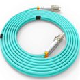 thumbnail image 4 of VANDESAIL Cable de Fibra Óptica 10G Gigabit Cables de Fibra Óptica con LC a LC Multimodo OM3 Duplex 50/125 OFNP (0.5M OM3-5Pack), 4 of 5