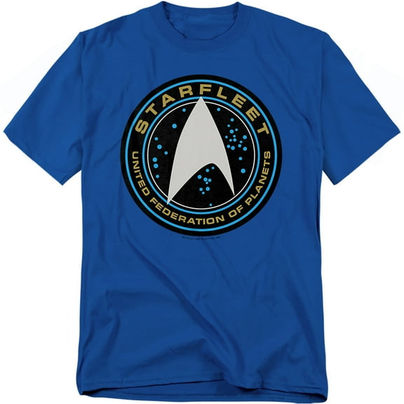 Star Trek Beyond Starfleet Patch Officially Licensed Adult T-Shirt M