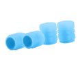 thumbnail image 3 of 4PCS Night Glowing Wheel Nozzle Rubber Valve Caps, Luminous Tire Valve Stem Caps for Car, Sturdy and Easy to Install, Suitable for Various Vehicles, Safety and Beauty with Lighting, 3 of 7
