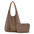 thumbnail image 1 of Set de bandolera Montana West Slouchy Hobo Bag para mujer, 1 of 6