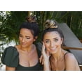 thumbnail image 5 of Hairitage Take Me to the Beach Hair Bun Cuff & Ponytail Holder for Girls & Women, Gold, 5 of 8