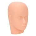 thumbnail image 4 of Lash Mannequin Tête de Silicone, la Pratique de la Tête d'Entraînement, Caoutchouc Soft Touch, Léger, Portable Pro Formation Mannequin Tête Plate, Réutilisable, Large Éventail d'Utilisations, 4 of 7