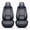 122-Gray184, variant on AQBDDBQ Seat Covers Fit for Nissan Rogue 2008-2026,Comfort Leather Leather Seat Protector,Scratch Resistant Easy Clean Anti-Slip Black,Front Set(2 Seats)