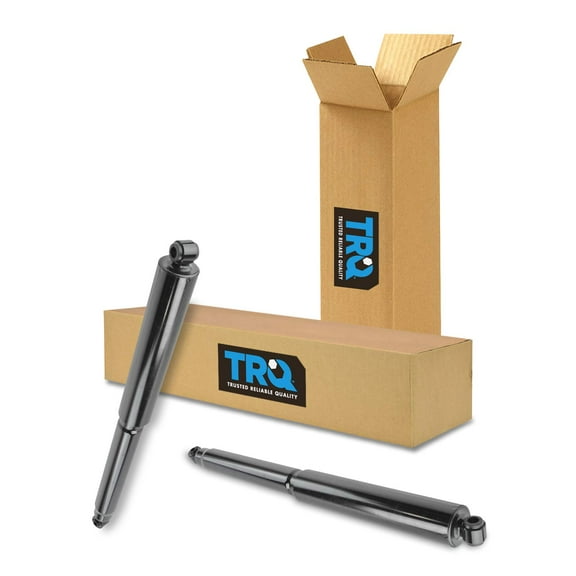 TRQ Rear Shock Absorber Pair LH Driver RH Passenger Set for 05-13 Super Duty SBA60445