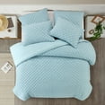 thumbnail image 2 of Grace Living Meah 3pc Twin/Twin XL Duvet Set, Blue, 2 of 7