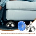 thumbnail image 3 of Milisten Iron Furniture Feet 8Pcs Furniture Levelers, 3 of 8