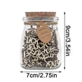 thumbnail image 2 of 2025 Creative Wooden Bottle With Fucks Letter Gift - Ideal Gift For Office, Home Or Study Area, 2 of 4