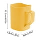 thumbnail image 3 of Vaso de Plástico Apilable para Enjuague Bucal y Cepillo de Dientes - 10,2 X 8 X 7,8 Cm, Diseño Grueso, Varios Colores (Rosa, Verde, Amarillo) - Vaso Organizador de Baño con Asa Creativa, 3 of 6