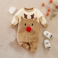 thumbnail image 2 of Edvintorg 3-24Months Christmas Romper Baby Boys Girls Cute Christmas Printed Long Sleeved Rompers Jumpsuits Baby Fall Winter Clothes, 2 of 4