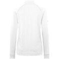 thumbnail image 3 of Women's Levelwear White Carolina Hurricanes Amethyst Insignia Core Quarter-Zip Jacket, 3 of 3
