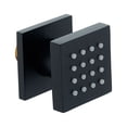 thumbnail image 2 of DAX Brass Square Body Jets, Matte Black, 2 of 2