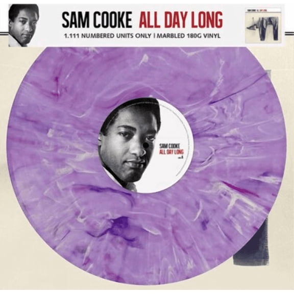 Sam Cooke All Day Long (Vinyl Record) 12" Album Coloured Vinyl (Limited Edition)