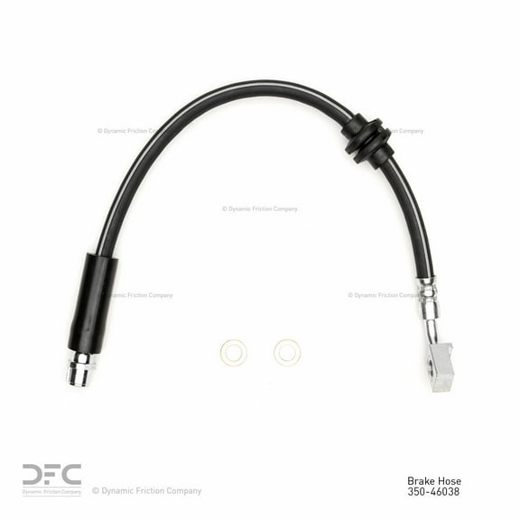 Front Left Dynamic Friction Company Brake Line Hose 350-46038 For 2013-2018 Cadillac XTS
