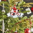 thumbnail image 1 of Colgante Navideño Xihbxyly de Papá Noel En Forma de Cachorro, 1 of 6