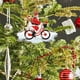 thumbnail image 1 of Santa Claus Christmas Pendant Acrylic Puppy Doll Bicycle Christmas Tree Hanging Suit, 1 of 6