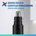thumbnail image 3 of Nose Hair Trimmer for Men: Painless Ear Hair Trimmer with 5 Month Battery Life – Electric Nose Hair Remover Featuring an Easy to Clean Detachable Head, Black, 3 of 6