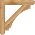 thumbnail image 3 of Ekena Millwork 6"W x 46"D x 46"H Imperial Craftsman Rough Sawn Bracket, Western Red Cedar, 3 of 4